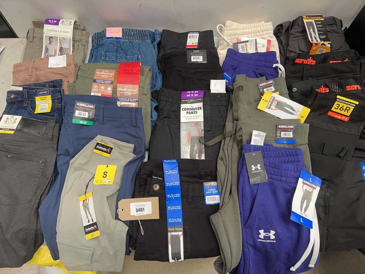 Lot 3401 - Adults clothing x20 Scruffs, Under Armour,...