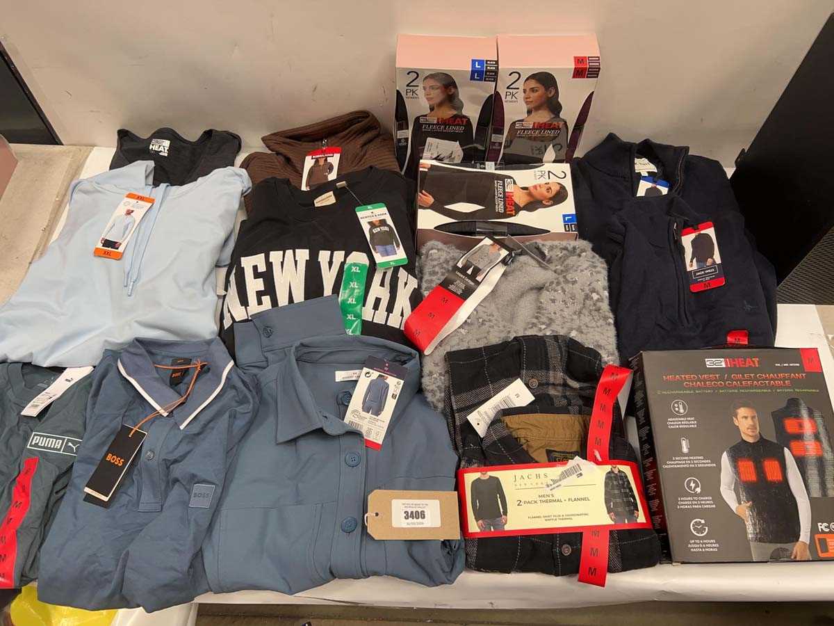Lot 3406 - Adults clothing x15 Jack Wills, Scotch & Soda,...