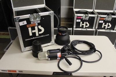 Lot 24 - Profoto Twin Plus flash with zoom reflector in...
