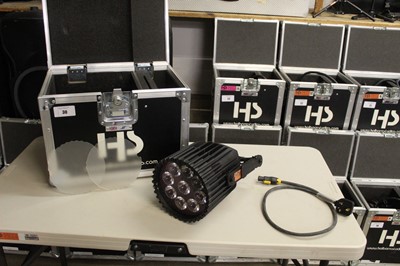 Lot 30 - Astera AX10 Spotmax spotlight in flight case