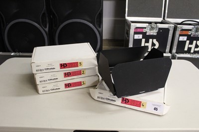 Lot 45 - Four Profoto Barn Door for zoom reflectors