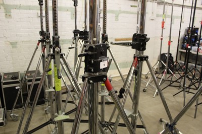 Lot 72 - Manfrotto 087NW heavy duty steel wind up...