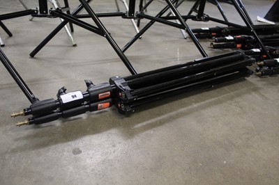 Lot 94 - Two Manfrotto 1004BAC Telescopic Master Stands