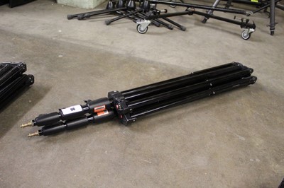 Lot 96 - Two Manfrotto 1004BAC Telescopic Master Stands