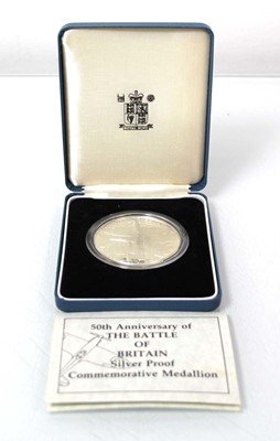 Lot 339 - A Royal Mint silver proof commemorative...