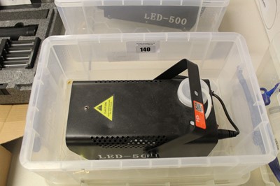 Lot 140 - LED-500 fog machine