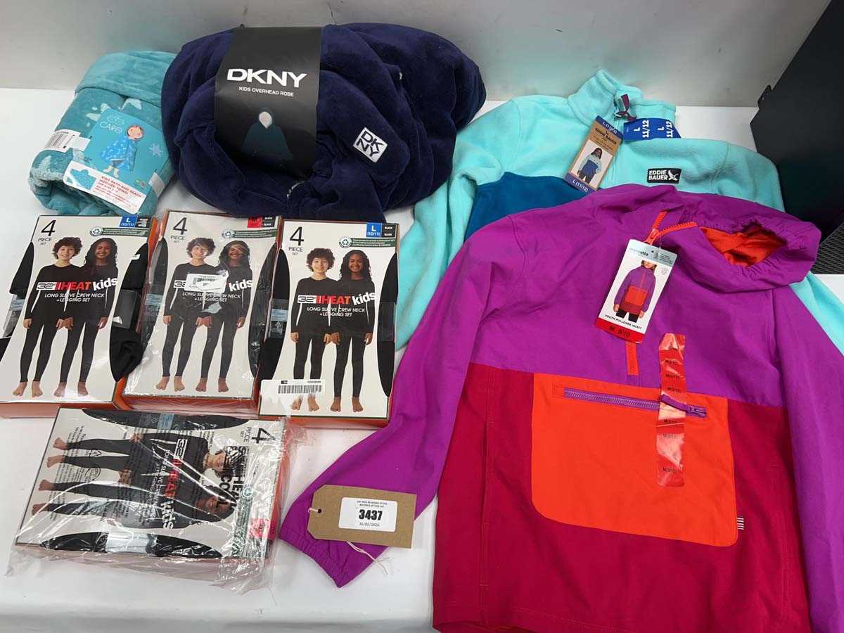 Lot 3437 - Children's clothing x8 Eddie Bauer, DKNY,...