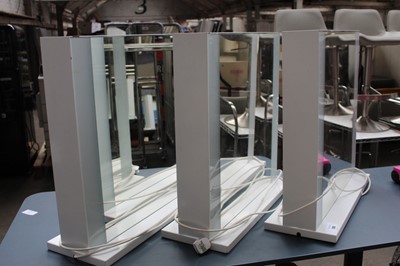 Lot 280 - Three backlit mirrors