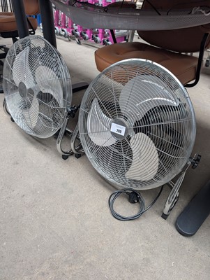 Lot 289 - Two Status floor fans