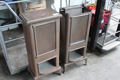 Lot 254 - 2 metal radiators