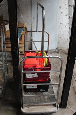 Lot 256 - Bellboy type trolley
