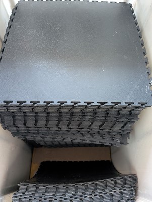 Lot 310 - Approx. 190 Eco Tile Flooring 49cm square...