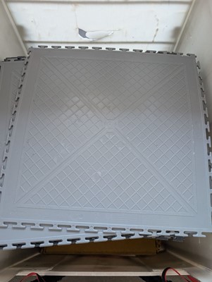 Lot 312 - Approx. 150 Eco Tile Flooring 49cm square in...