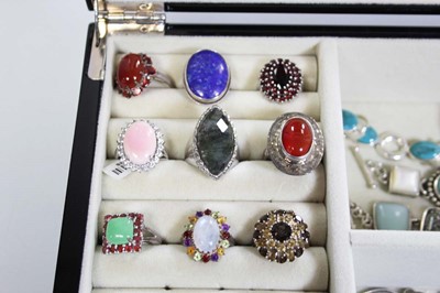 Lot 743 - A Jasper Conran jewellery box containing a...