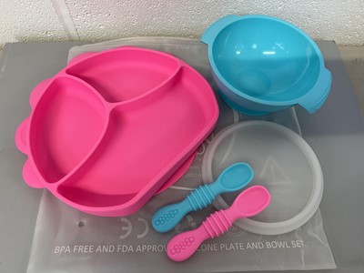 Lot Approx. 20 Yummy Baby silicone suction base...