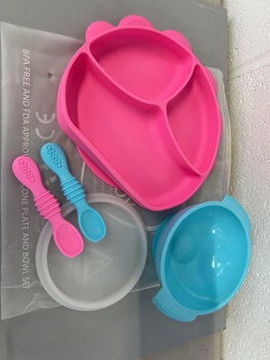Lot Approx. 20 Yummy Baby silicone suction base...
