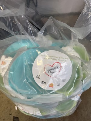 Lot Approx. 20 Yummy Baby silicone suction base...