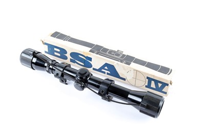 Lot 1278 - Two scopes: 4x32 ASI and 4x20 BSA