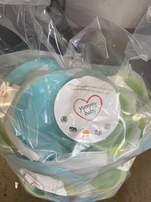 Lot Approx. 20 Yummy Baby silicone suction base...