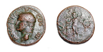Lot Group of AS and AS AE roman coins (9),...