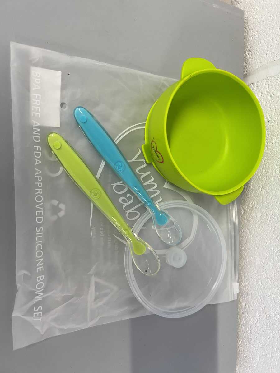 Lot Approx. 30 Yummy Baby basics silicone suction...
