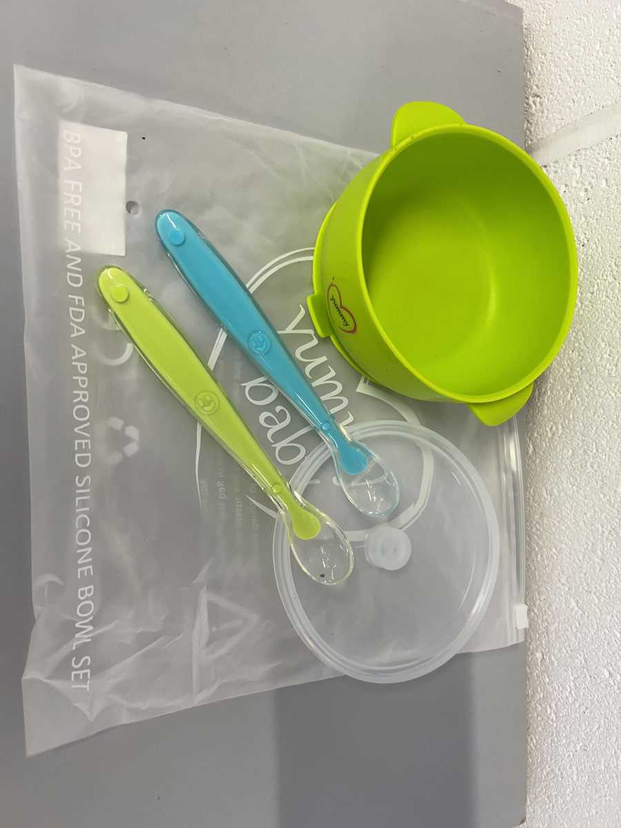 Lot Approx. 30 Yummy Baby basics silicone suction...