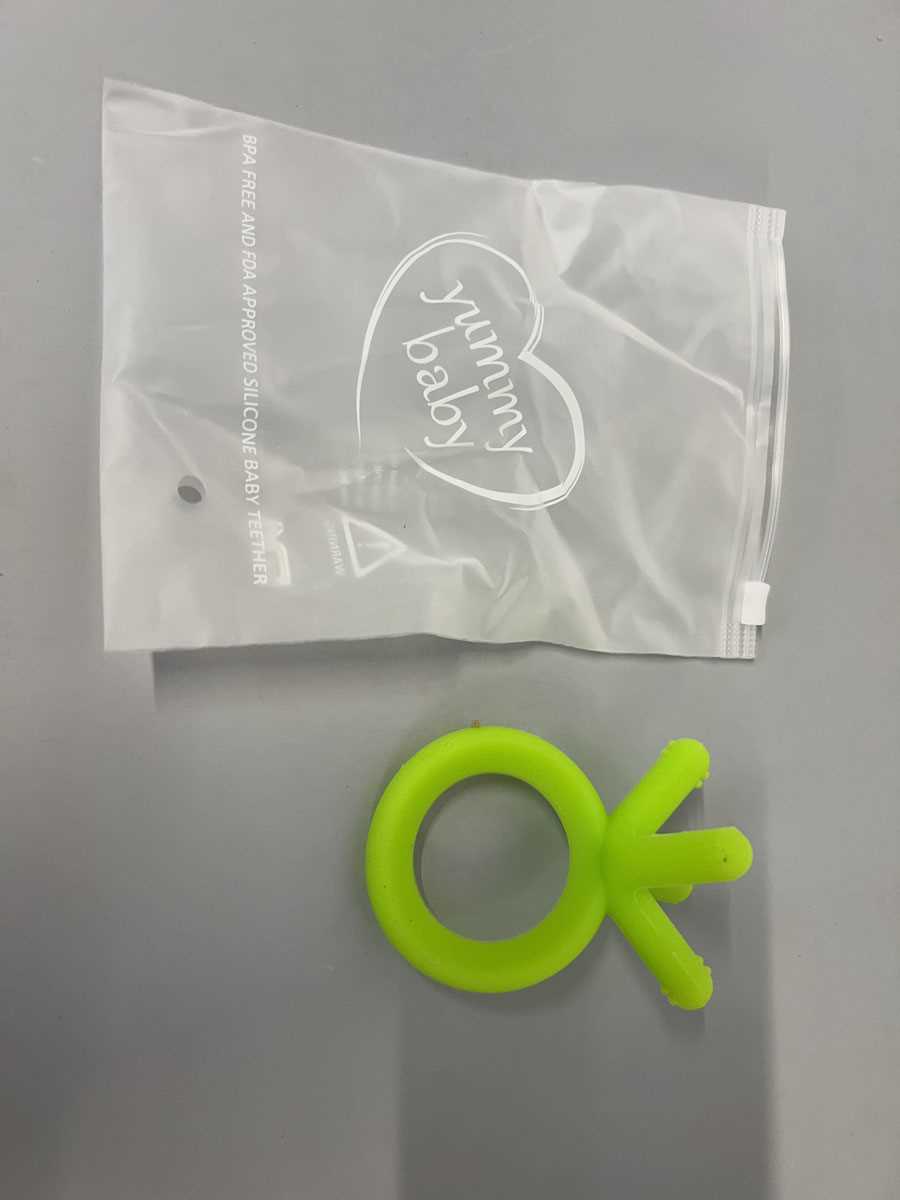 Lot Approx. 50 Yummy Baby silicone teether toys