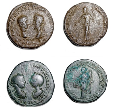 Lot Group of Dupondius, Sestertius, AE 26, AE 27...