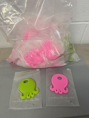 Lot Approx. 50 Yummy Baby silicone teether toys