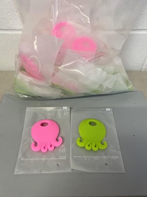 Lot Approx. 50 Yummy Baby silicone teether toys
