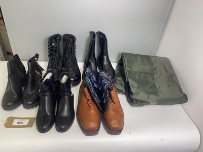 Lot 1988 - 6x Pairs of boots in various styles