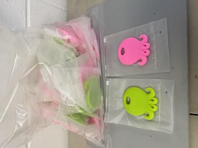 Lot Approx. 50 Yummy Baby silicone teether toys