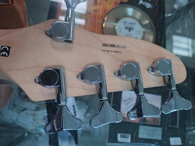 Lot 2610 - Dearmond five string bass guitar with three...