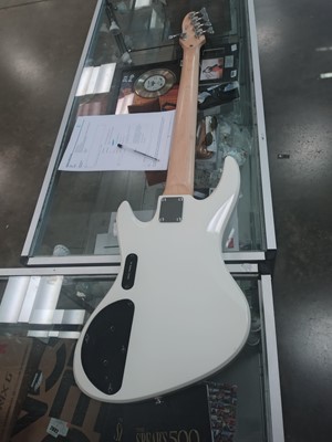 Lot 2610 - Dearmond five string bass guitar with three...