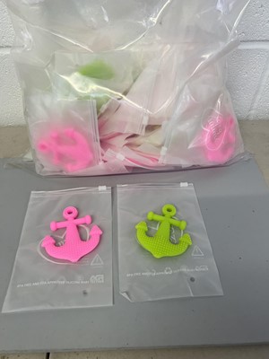 Lot Approx. 50 Yummy Baby silicone teether toys