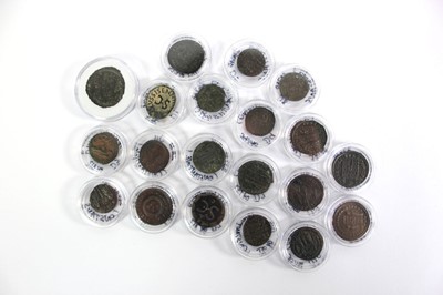 Lot Group of roman coins (20) including Quadrans,...