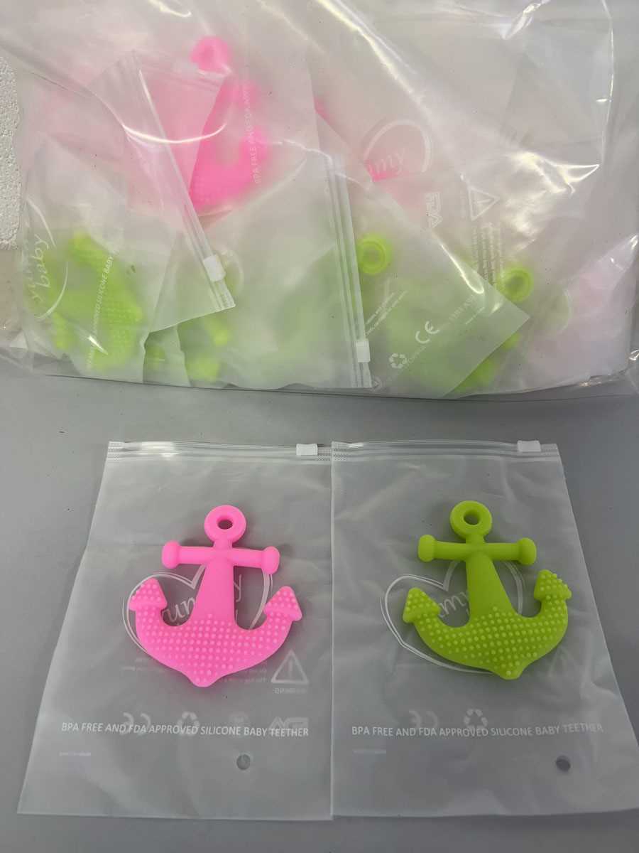 Lot Approx. 50 Yummy Baby silicone teether toys