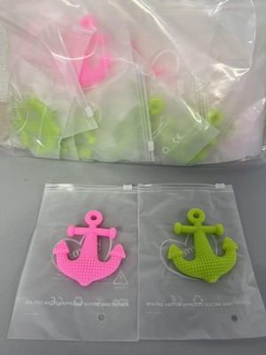 Lot Approx. 50 Yummy Baby silicone teether toys