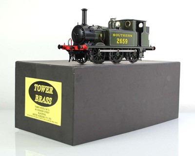 Lot 175 - A Tower Brass scale 0 0-6-0 tank loco, engine...