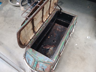 Lot 4077 - Large VW metal display model of a split screen...