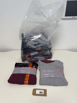 Lot 1850 - Approx. 15 sets of mens sleepwear by Ted Baker
