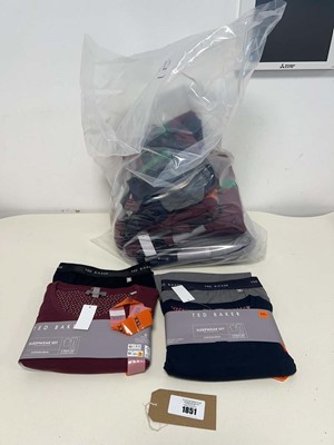 Lot 1851 - Approx. 15 sets of mens sleepwear by Ted Baker