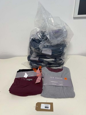 Lot 1852 - Approx. 15 sets of mens sleepwear by Ted Baker
