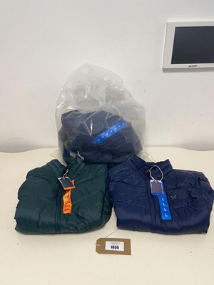Lot 1859 - 4 mens gilets by Crew Clothing Co.