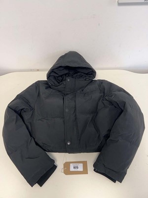 Lot 1875 - Levi's mens hooded coat in black (size M)