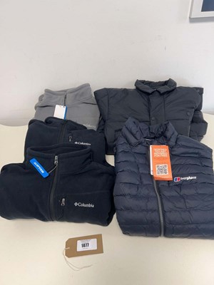 Lot 1877 - Approx. 5 half zip jackets and gilets by...