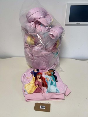 Lot 1885 - Approx. 10 girls Disney Princess plush hoodies