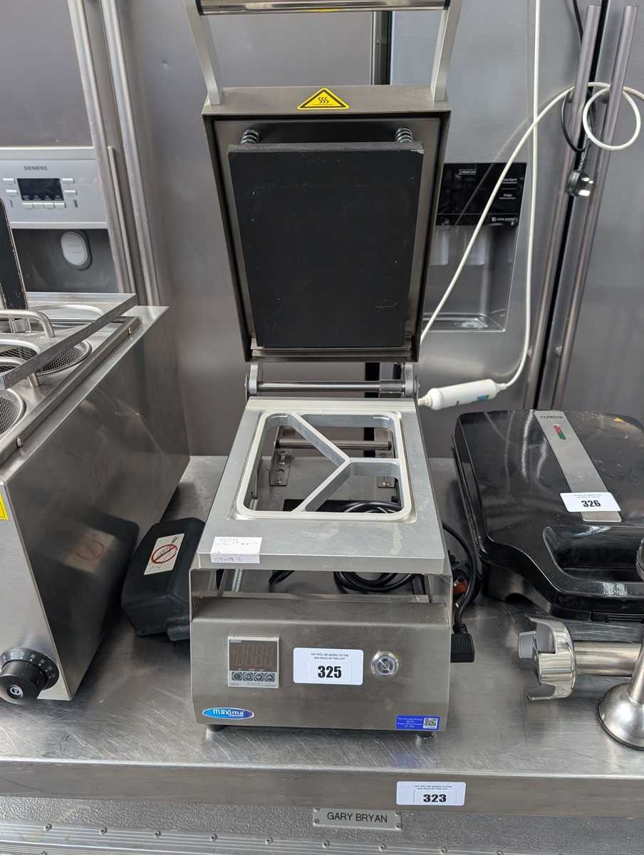 Lot 325 - Maxima food sealing machine