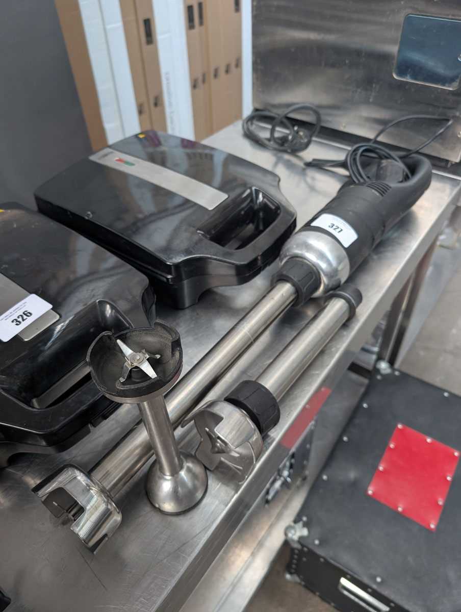 Lot 327 - Stick blender with 3 attachments