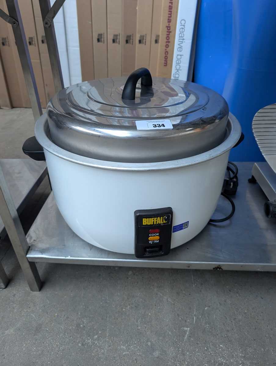 Lot 334 - Buffalo rice cooker